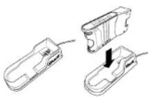 SHARK IF 200EU - Brug af litium-ionbatteriets Iadestation - 1