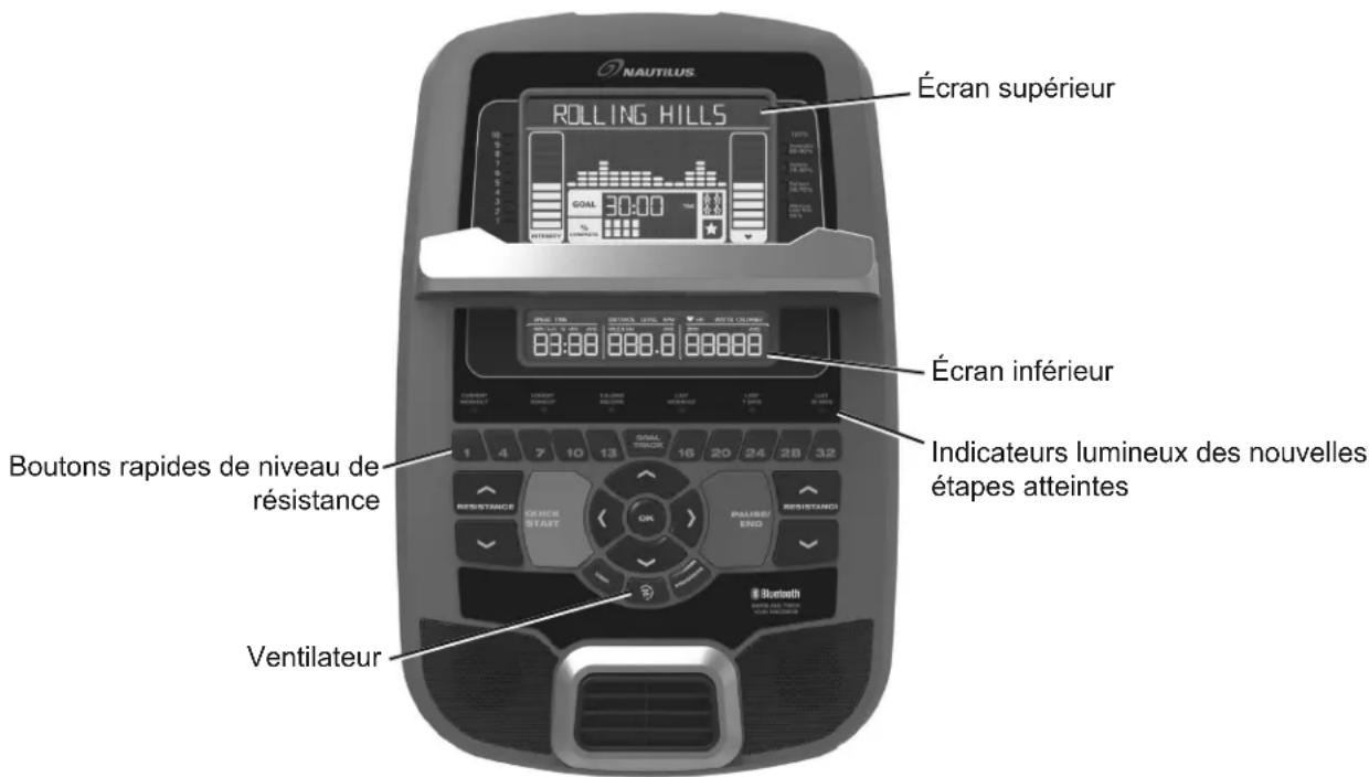 Nautilus U628 - Caractéristiques de la console - 1