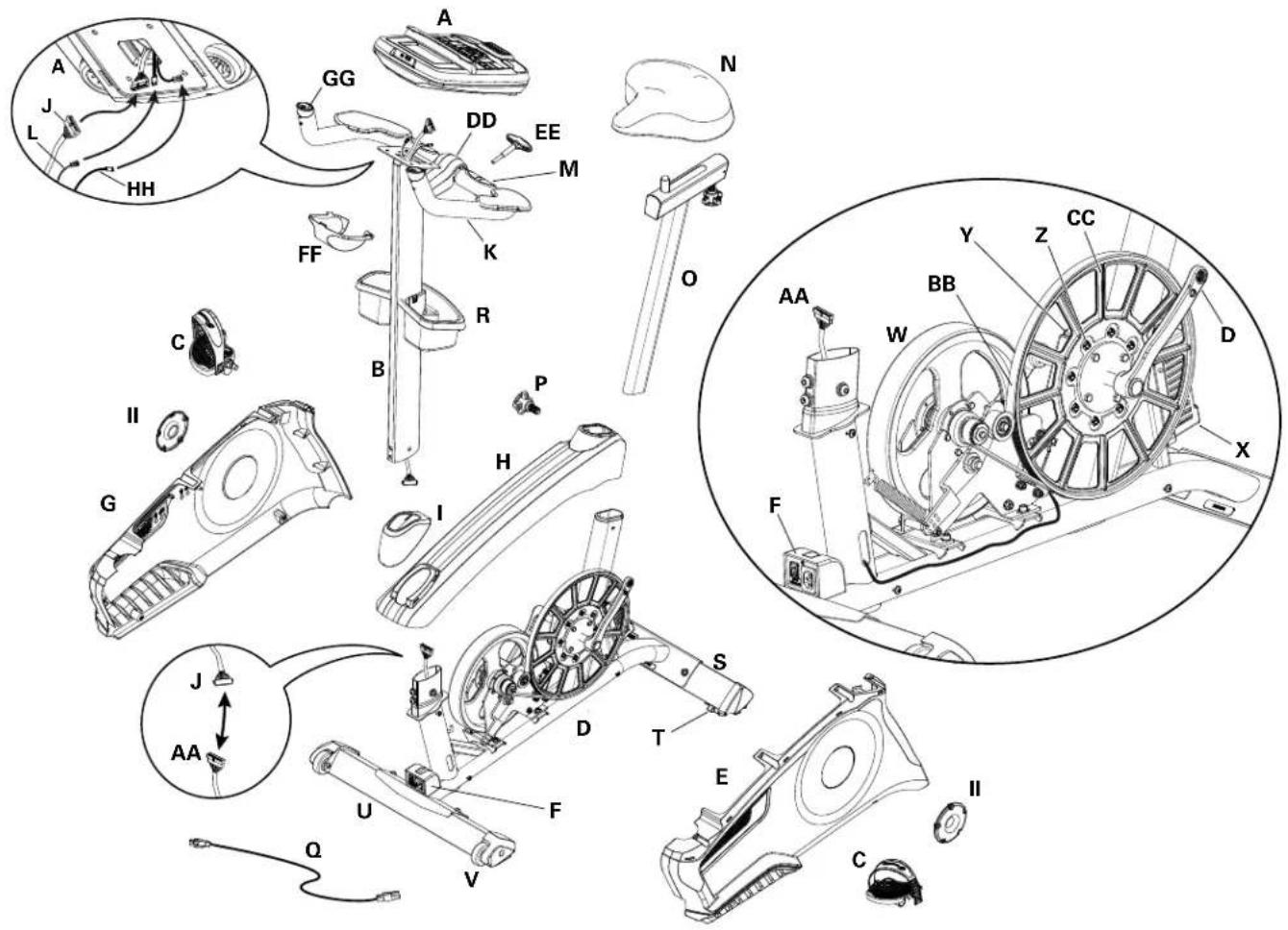 Nautilus U628 - Tous les mois ou au bout de 20 heures d'utilisation : - 5