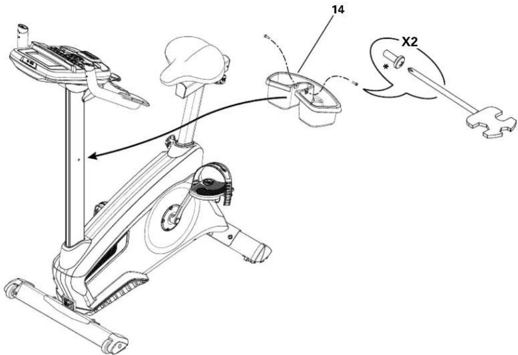 Nautilus U628 - Installez le porte-bouteille - 1