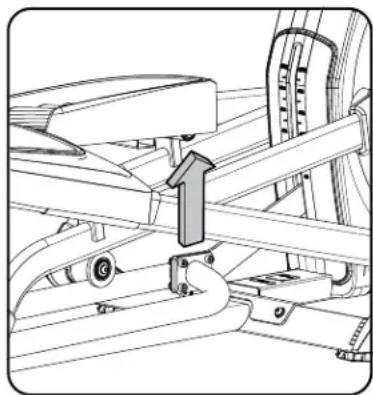 Nautilus E628 - Changement du niveau d'inclinaison - 2