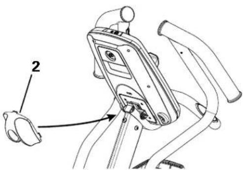 Nautilus E628 - Arrimez le cache de jonction de la console - 1