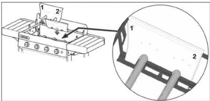 CAMPINGAZ 3 Series Classic LS Plus D - Firebox wall - 1