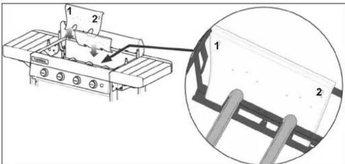 CAMPINGAZ 3 Series Classic LS Plus D - Firebox-vegg - 1