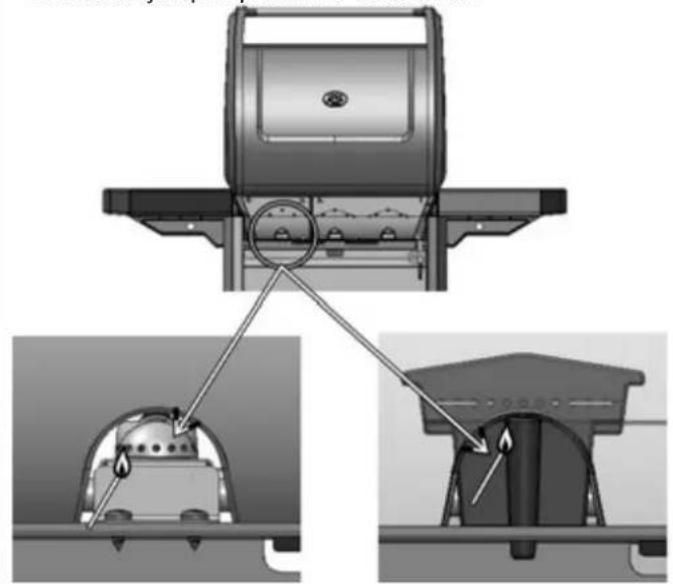 CAMPINGAZ 4 series Classic EXS - i) Allumage manuel du barbecue - 1