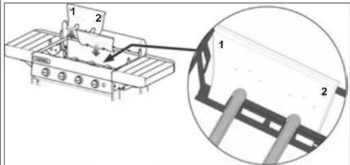 CAMPINGAZ 4 series Classic EXS - - Parete della caldaia - 1