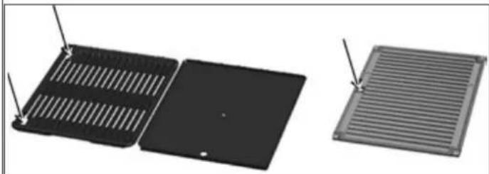 CAMPINGAZ 3 series Classic EXS - Cooking plate and grill - 1