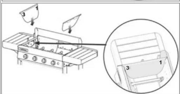CAMPINGAZ 3 series Classic EXS - Peretele camerei de ardere - 3