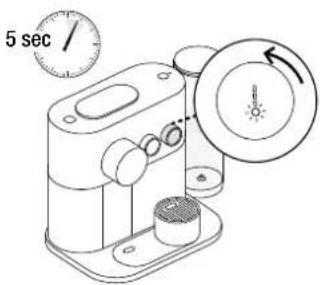 KRUPS Nespresso Expert XN6008 - Turning the machine OFF / Éteindre la machine - 1