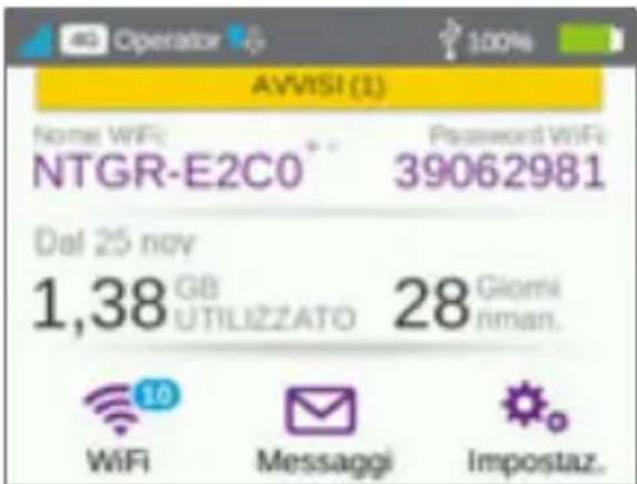 NETGEAR AirCard 810S - Schemo LCD - 1