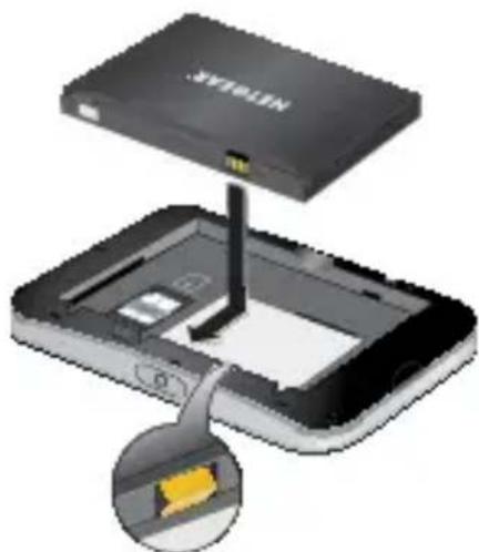 NETGEAR AirCard 810S - Para insertar la tarjeta micro SIM: - 3