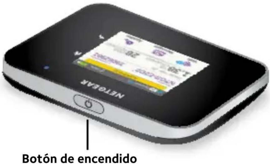 NETGEAR AirCard 810S - Botón de encendido - 1