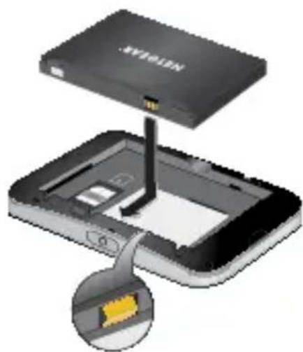 NETGEAR AirCard 810S - Pour insérer la carte micro SIM : - 3