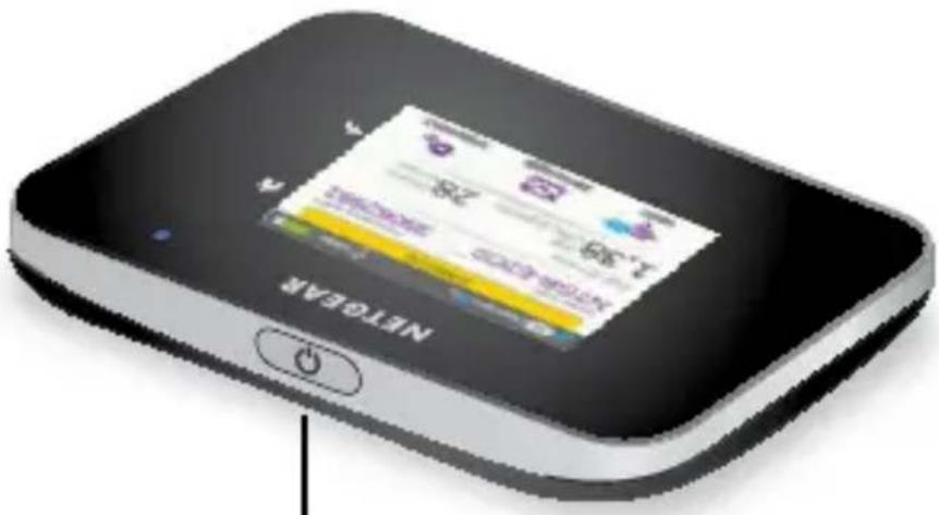 NETGEAR AirCard 810S - Pulsante di alimentazione - 1