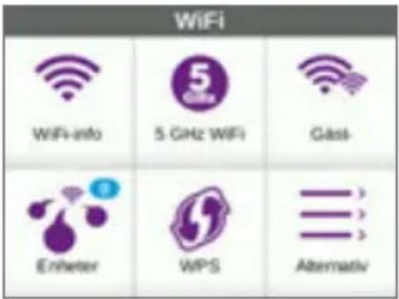 NETGEAR AirCard 810S - Hantera WiFi-installingngar - 1
