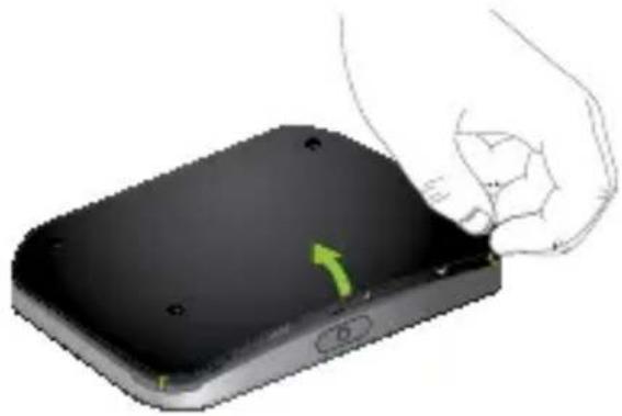 NETGEAR AirCard 810S - Pour insérer la carte micro SIM : - 1