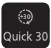 PANASONIC NNSD28HSGTG - Verwendung der 30-Sekunden-Funktion - 1