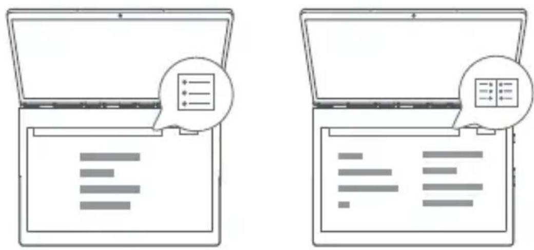LENOVO Yoga Book C930 - Displaying a full page/showing two pages - 1