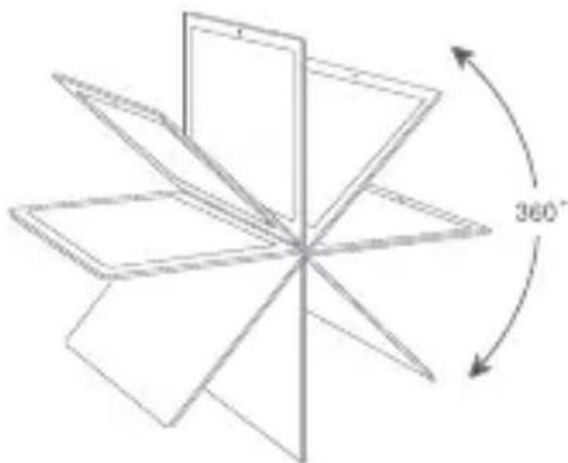LENOVO Yoga Book C930 - Positioning the display - 1