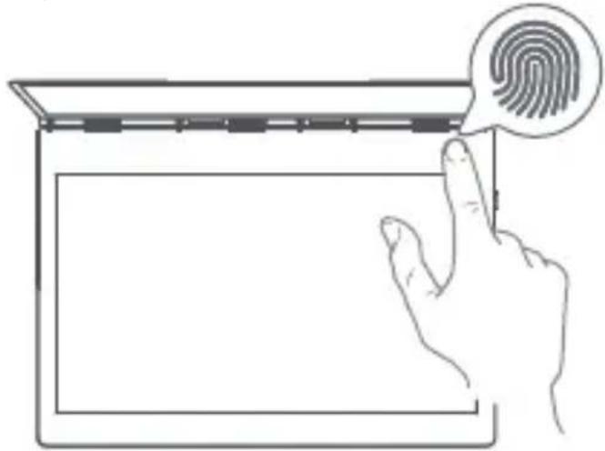 LENOVO Yoga Book C930 - Connexion avec votre empreinte digitale - 1