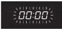 ETNA CM244RVS - Setting the clock - 1