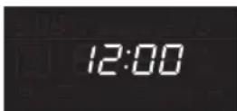 ETNA CM244RVS - Setting the clock - 3