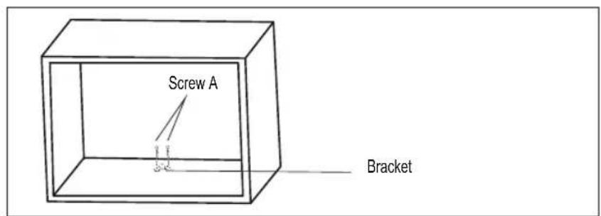 ETNA SM125RVS - Mounting the bracket - 3