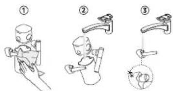 DELONGHI Nespresso Lattissima One - PL Mycie ręczne spieniacza / HU Rapid Cappuccino system kézi tisztítása - 3