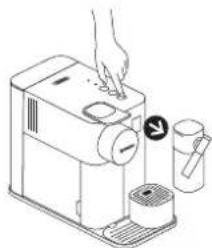 DELONGHI Nespresso Lattissima One - Water hardness setting / Réglage de la dureté de l'eau - 4