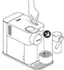 DELONGHI Nespresso Lattissima One - Ustawienia twardości wody / Vízkeménység beállítása - 2