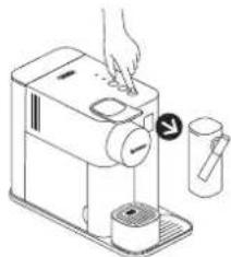 DELONGHI Nespresso Lattissima One - DE Erste oder Inbetriebnahme nach längerer Nichtnutzung / Primo utilizzo o dopo un lungo periodo di inutilizzo - 6