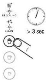 DELONGHI Nespresso Lattissima One - PL Opróżnianie systemu z wody przed okresem nieużytkowania / HU Rendszer ürítese hosszabb használaton kívüli időszak előtt - 3