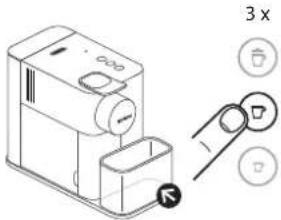 DELONGHI Nespresso Lattissima One - Primer uso o después de un largo período de inactividad / Primeira utilização ou após um longo período de inatividade - 4