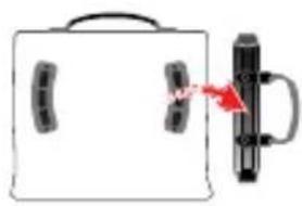 Vaude Top Case - ADJUSTING THE GUIDE RAIL - 5