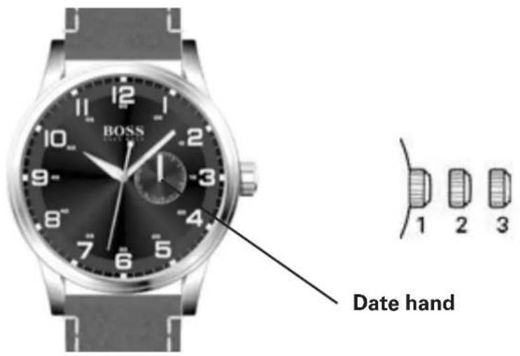 BOSS Bilbao HO1550039 - WATCHES WITH MULTIPLE FUNCTIONS 3-Hand Models with Date Indicator - 1