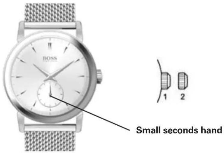 BOSS Stockholm HO1550073 - WATCHES WITH MULTIPLE FUNCTIONS 3-Hand Models with Small Seconds - 1