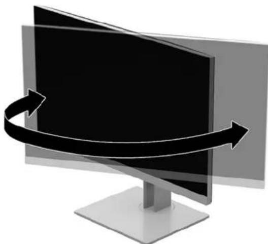 HP EliteDisplay E243m - Réglage du moniteur - 2