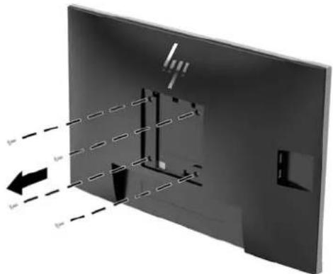 HP EliteDisplay E243m - Fixation du support de montage VESA - 1