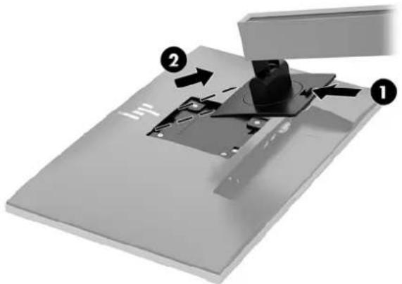 HP EliteDisplay E243m - Retrait du socle du moniteur - 2