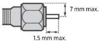 SONY KD65XF9005 - Recommendation of F type plug - 1
