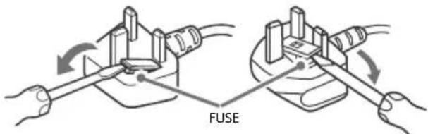 SONY KD65XF9005 - NOTICE FOR CUSTOMERS IN THE UNITED KINGDOM - 1
