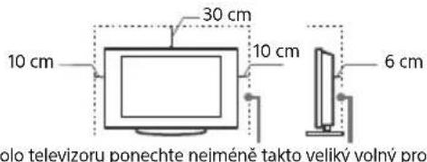 SONY KD65XF9005 - Instalace se stojanem - 1