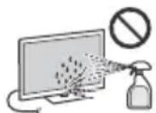 SONY KD65XF9005 - Obchodzenie sie z powierzchnia ekranu/ obudowa odbiornika TV i ich czyszczenie - 1