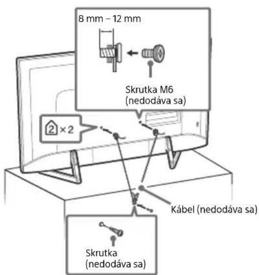 SONY KD65XF9005 - Predchádzanie prevrhnutiu - 2