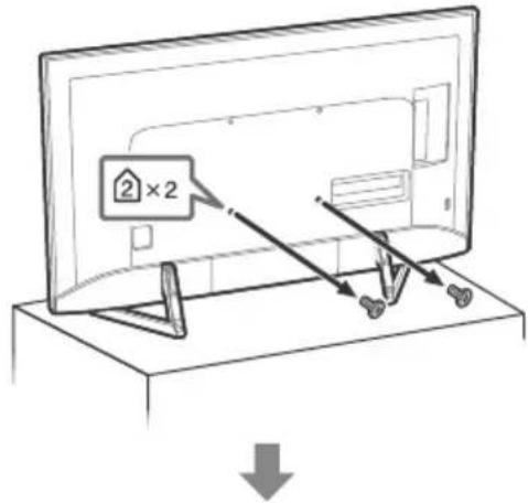 SONY KD65XF9005 - Topple prevention - 1