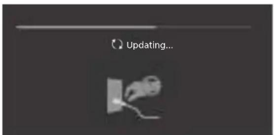 SONY KD65XF9005 - Quando surge a mensagem [Está disponible uma nova atualização de software do Sistema de TV...]. - 1