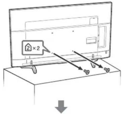 SONY KD65XF8505 - Prevenzione delle cadute - 3