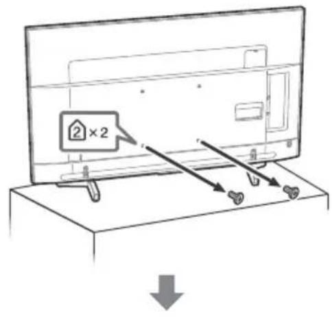 SONY KD65XF8505 - Zabepieczenie przyd przewróceniem - 3