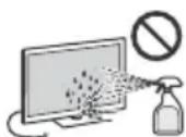 SONY KD65XF8505 - Hantering och rengöring av TV:ns bildskärm/ hölje - 1