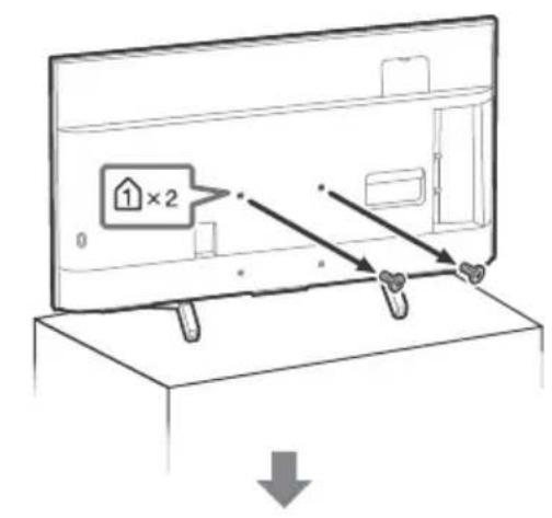 SONY KD65XF8505 - Kaatumisen estäminen - 5